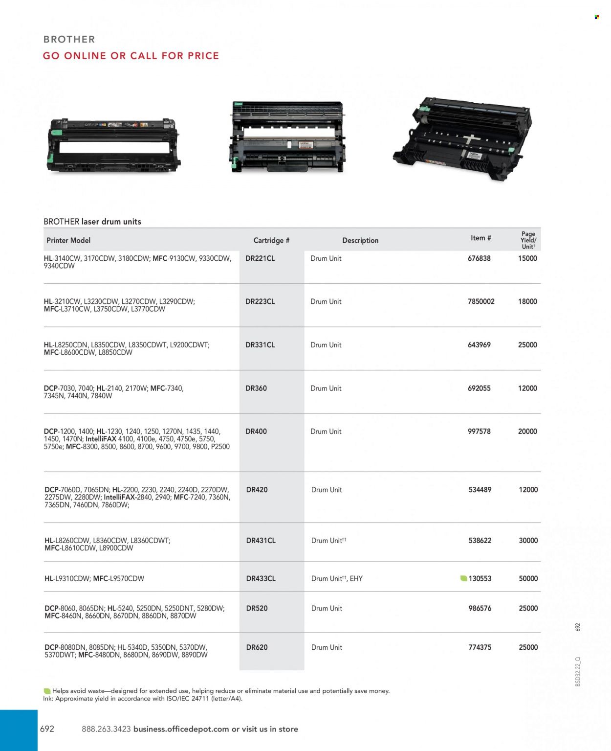 Office DEPOT 2022 Business Reference Guide Promotions & Flyer Specials September 2022
