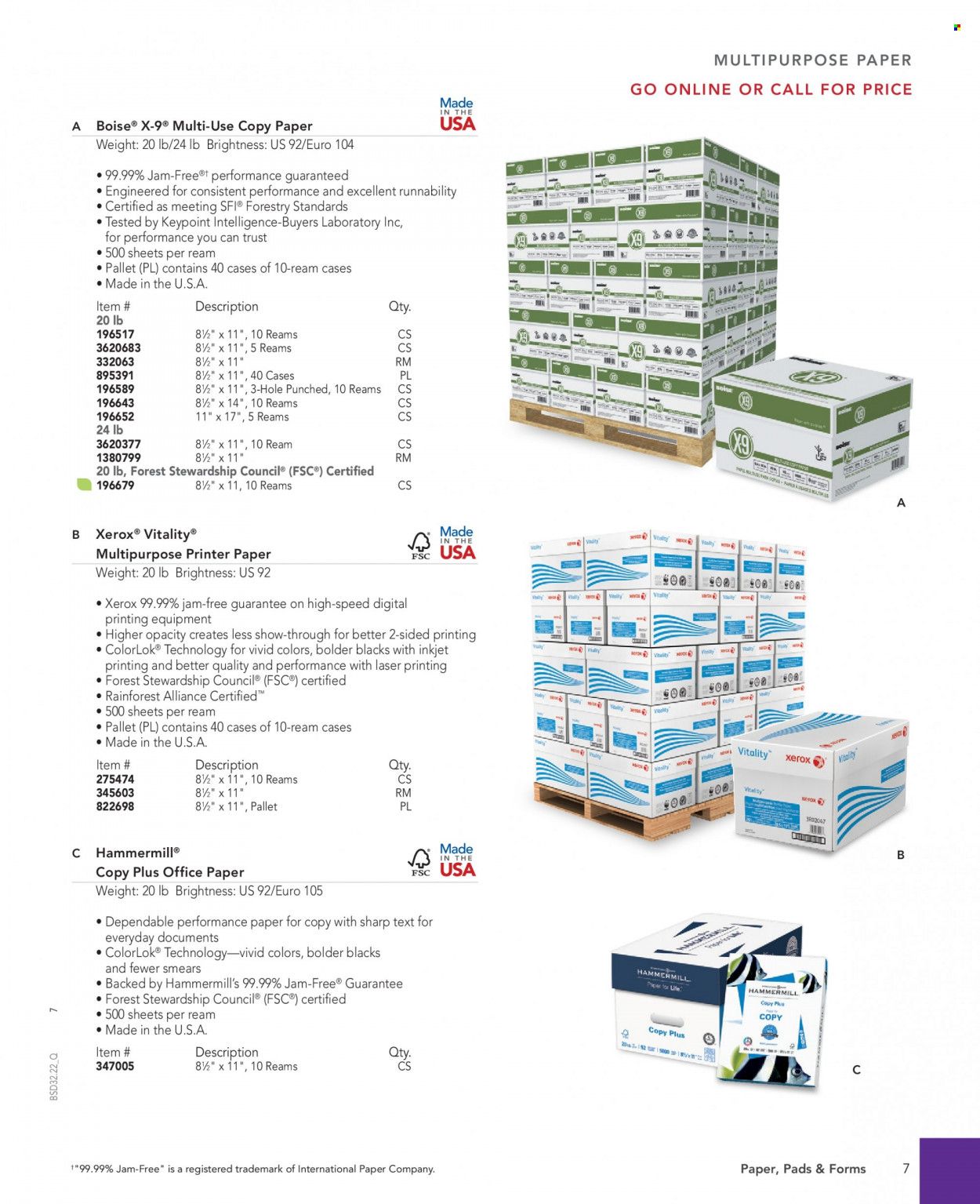 Office DEPOT 2022 Business Reference Guide Promotions & Flyer Specials September 2022