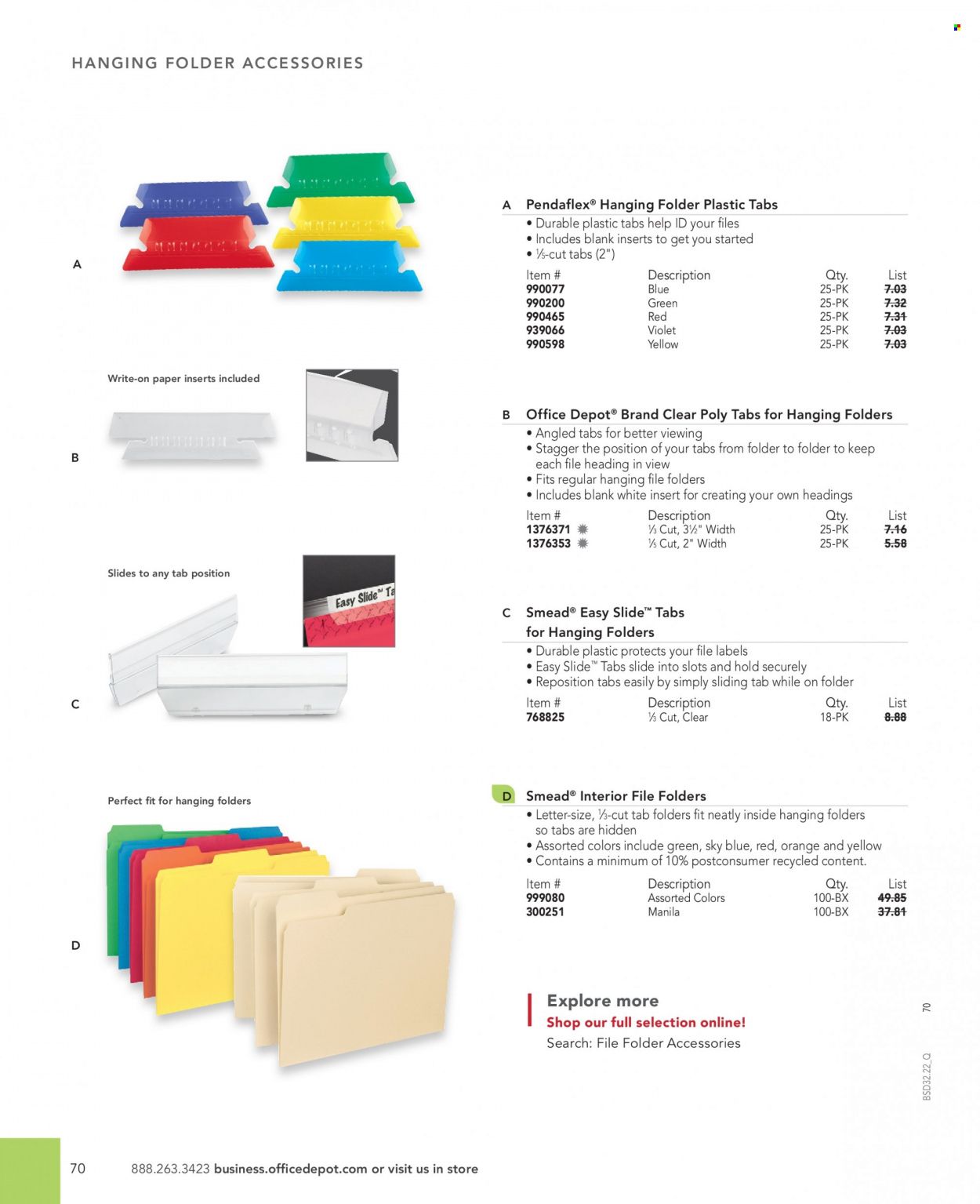 Office DEPOT 2022 Business Reference Guide Promotions & Flyer Specials September 2022