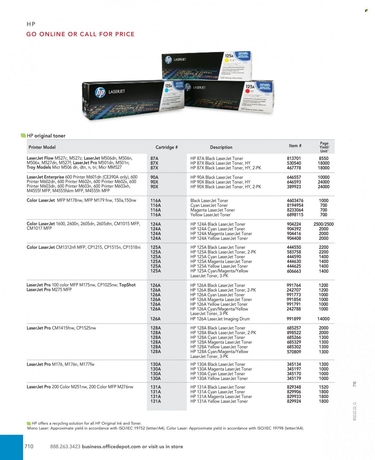 Office DEPOT 2022 Business Reference Guide Promotions & Flyer Specials September 2022
