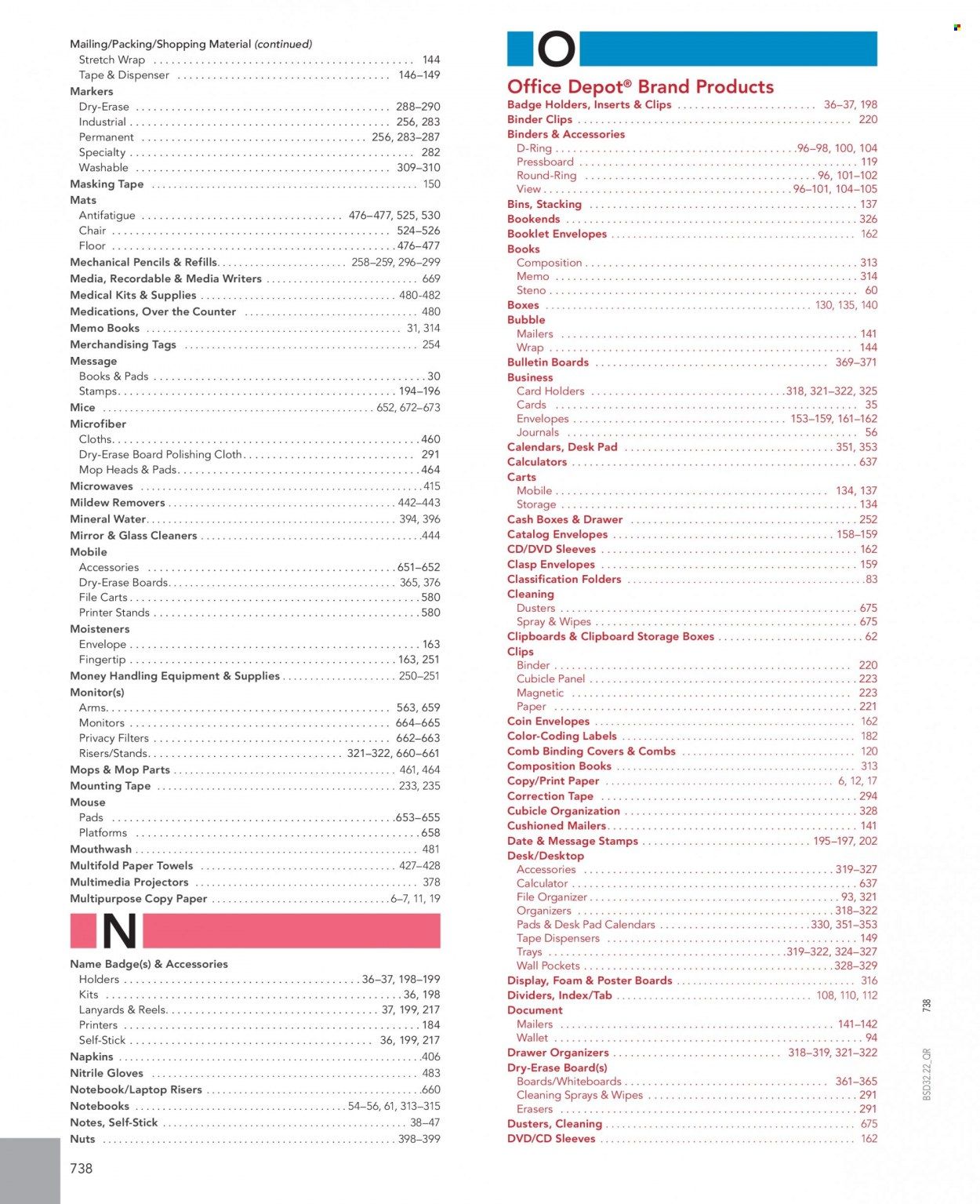 Office DEPOT 2022 Business Reference Guide Promotions & Flyer Specials September 2022