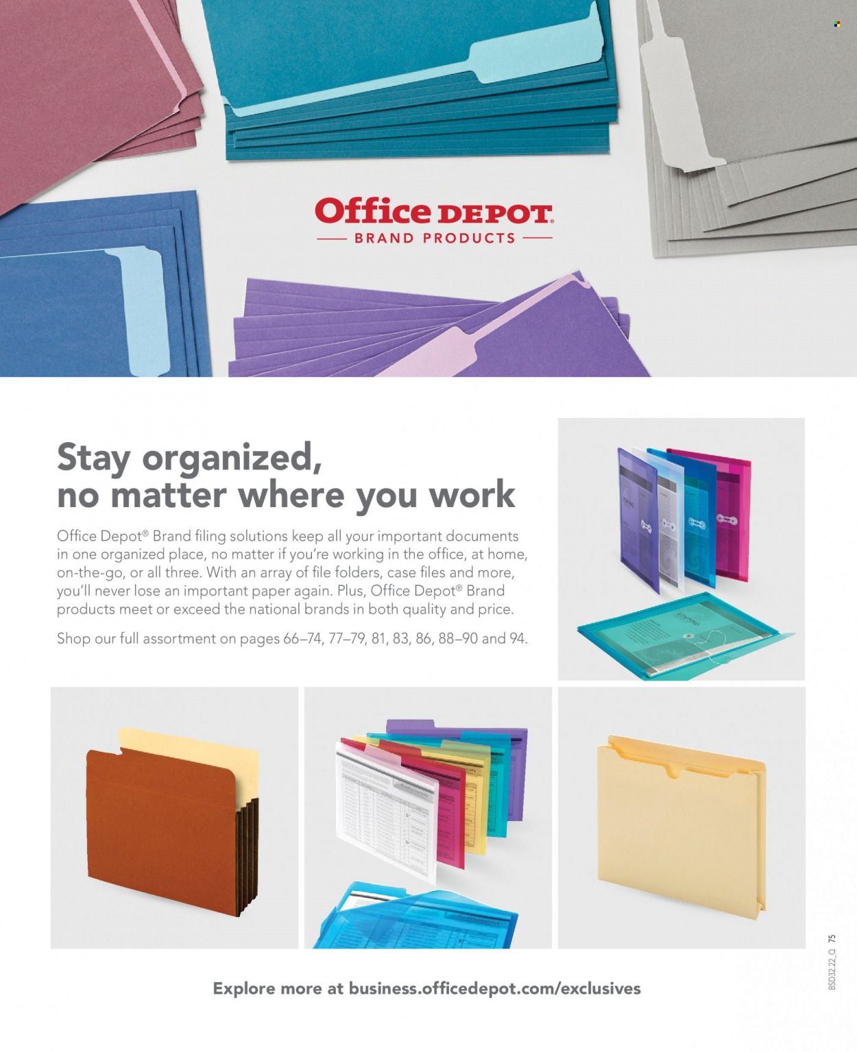 Office DEPOT 2022 Business Reference Guide Promotions & Flyer Specials September 2022