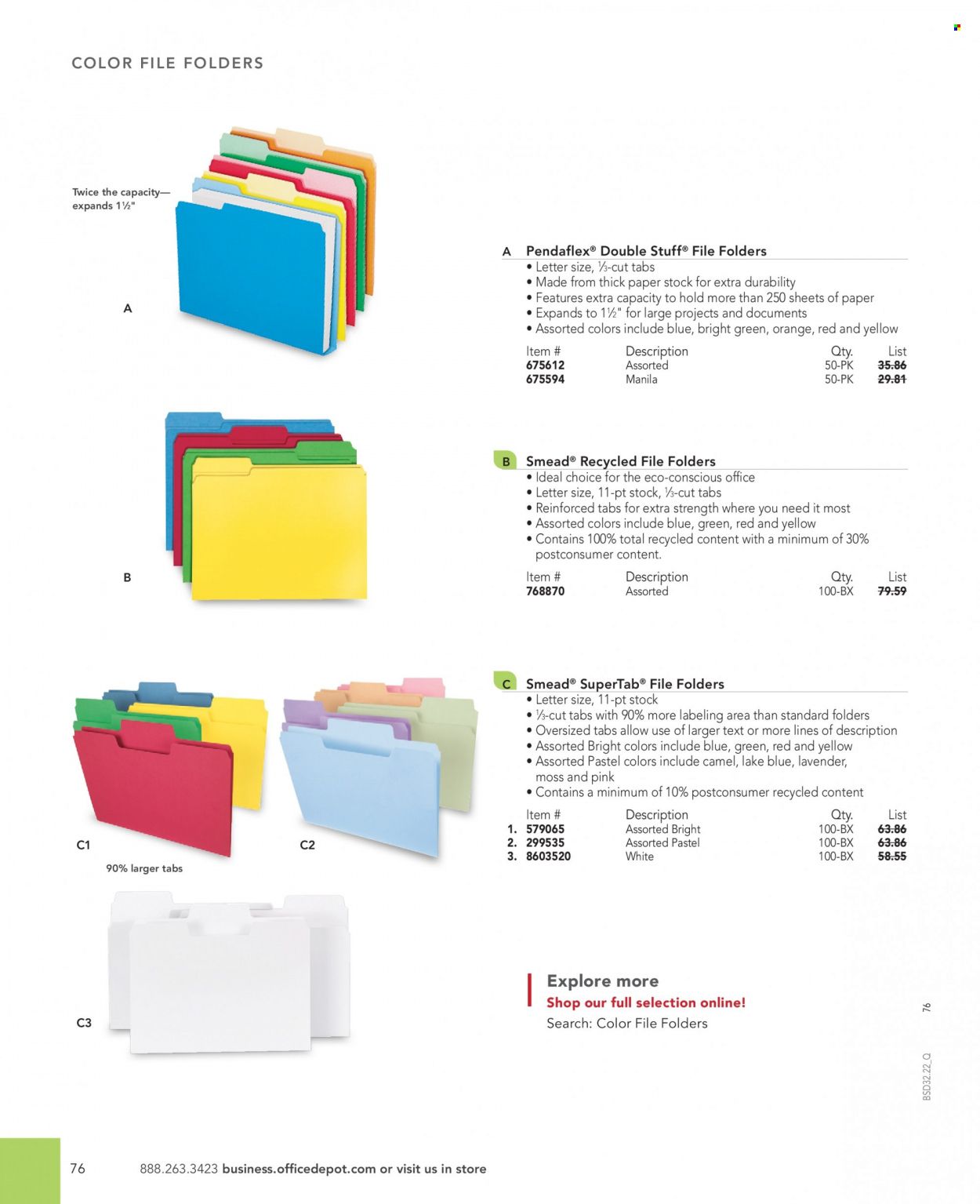 Office DEPOT 2022 Business Reference Guide Promotions & Flyer Specials September 2022