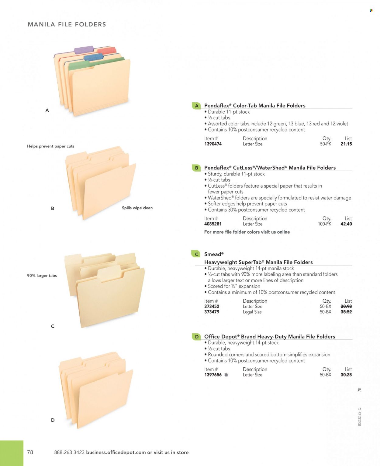 Office DEPOT 2022 Business Reference Guide Promotions & Flyer Specials September 2022