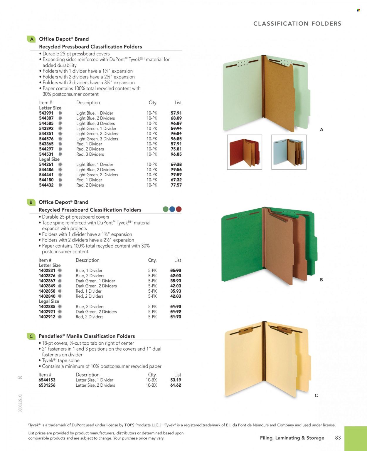 Office DEPOT 2022 Business Reference Guide Promotions & Flyer Specials September 2022