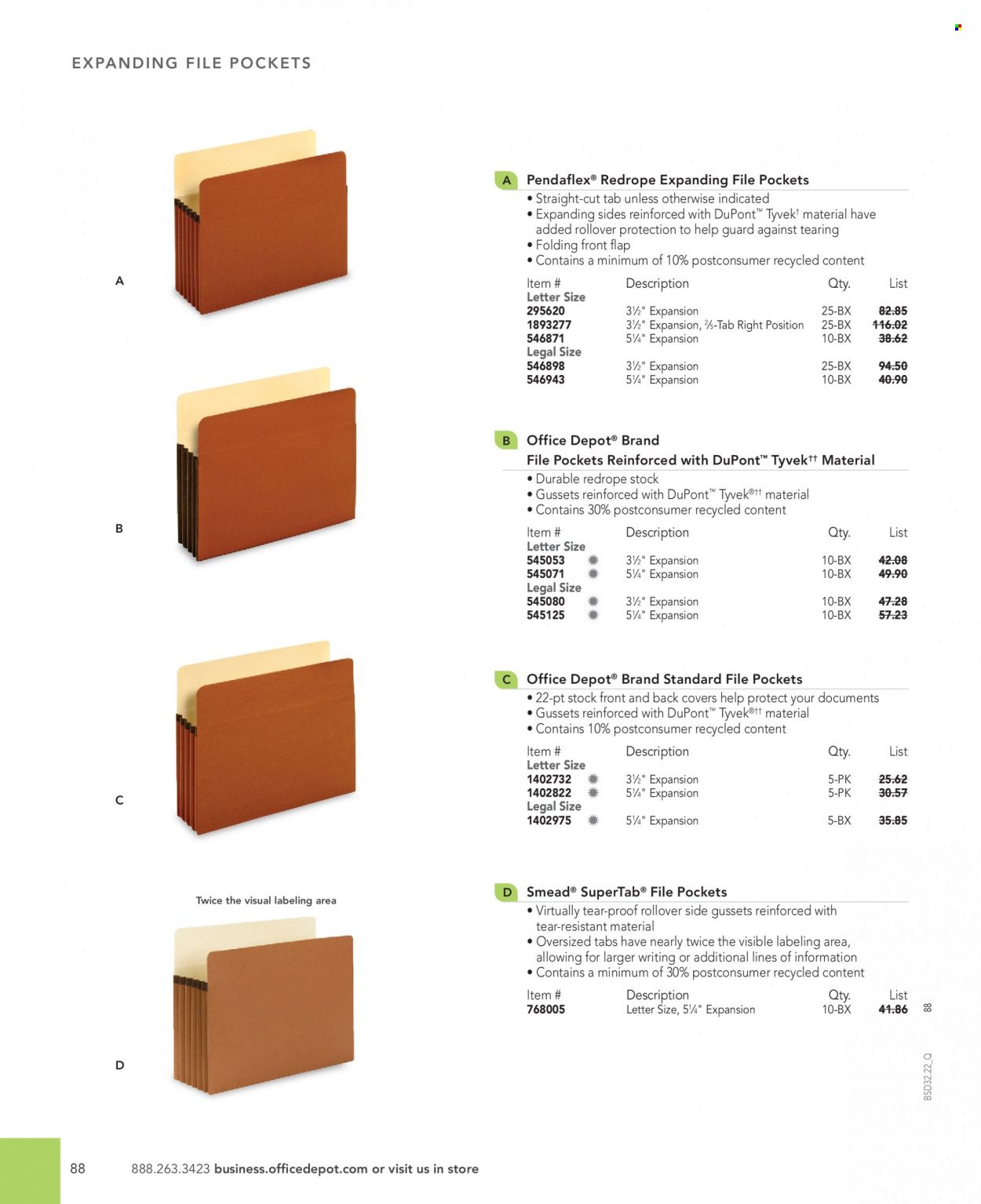 Office DEPOT 2022 Business Reference Guide Promotions & Flyer Specials September 2022