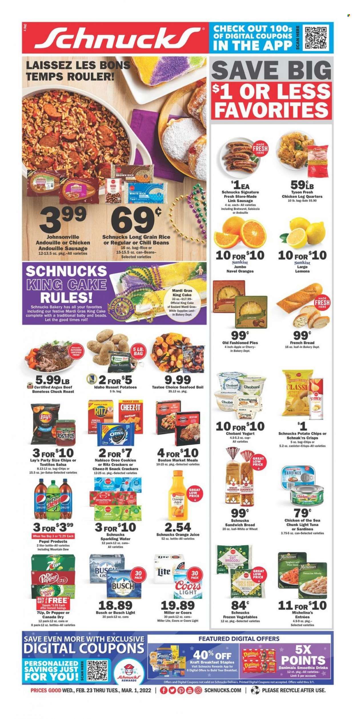 Schnucks (IA, IL, IN, MO) Weekly Ad Flyer February 24 to March 3