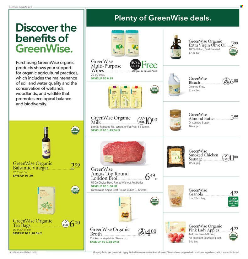 Publix (AL, FL, GA, NC, SC, TN) Weekly Ad Flyer February 24 to March 3