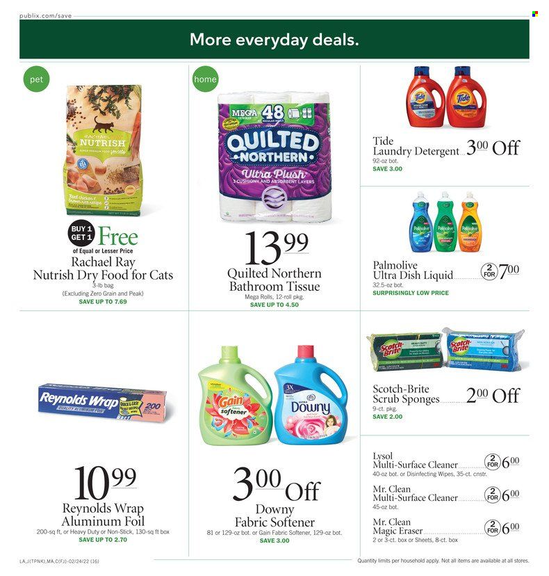 Publix (AL, FL, GA, NC, SC, TN) Weekly Ad Flyer February 24 to March 3