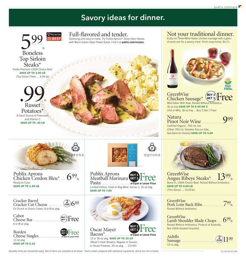 Publix (AL, FL, GA, NC, SC, TN) Weekly Ad Flyer February 24 to March 3