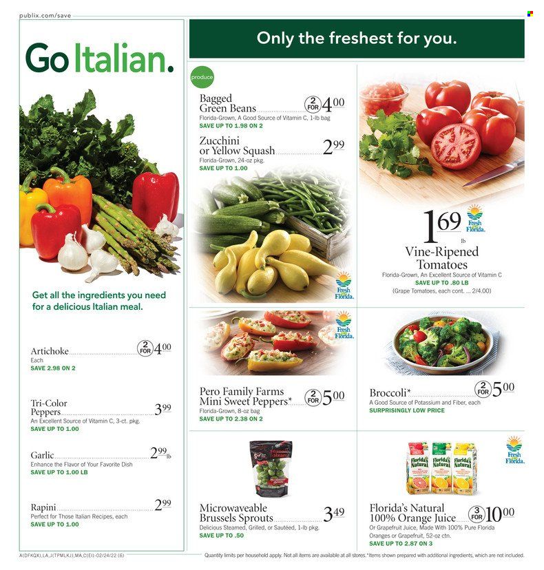 Publix (AL, FL, GA, NC, SC, TN) Weekly Ad Flyer February 24 to March 3