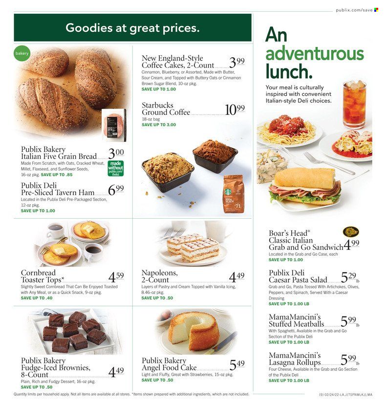 Publix (AL, FL, GA, NC, SC, TN) Weekly Ad Flyer February 24 to March 3