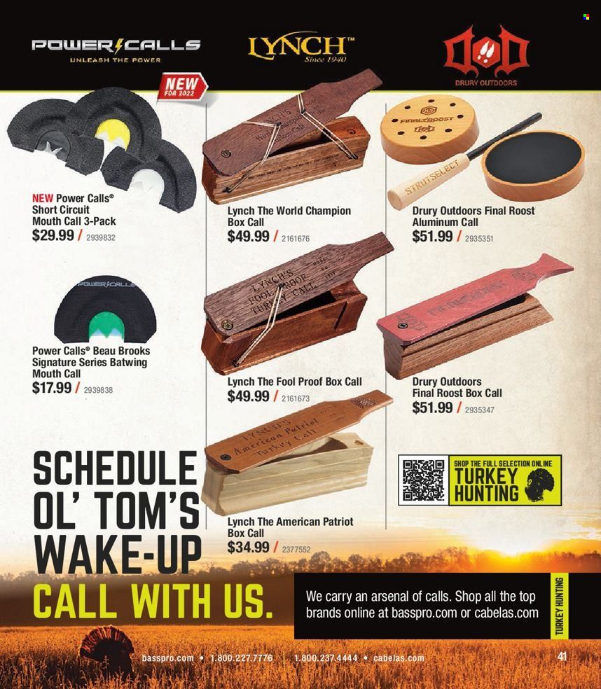 Bass Pro Shops 2022 Turkey Hunting Promotions & Flyer Specials September 2022