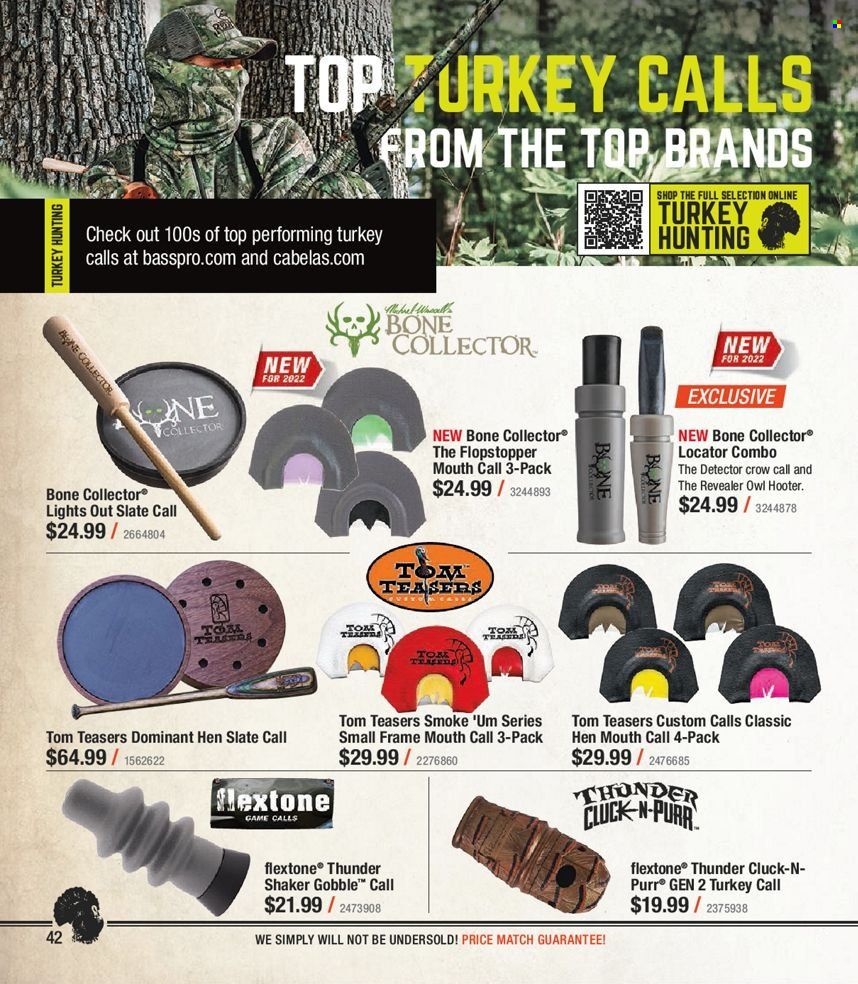 Bass Pro Shops 2022 Turkey Hunting Promotions & Flyer Specials September 2022