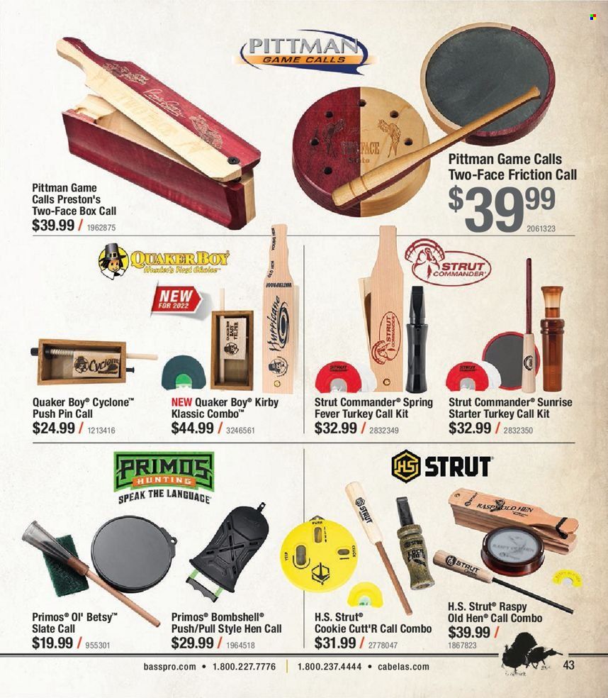 Bass Pro Shops 2022 Turkey Hunting Promotions & Flyer Specials September 2022