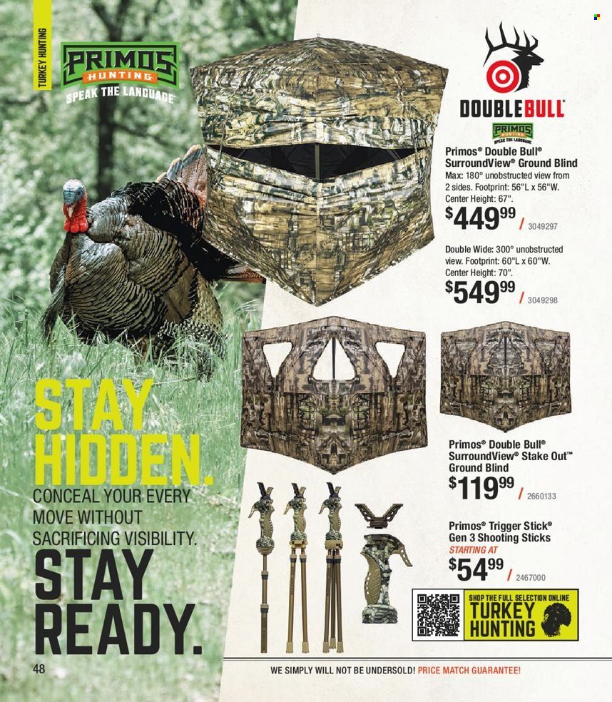 Bass Pro Shops 2022 Turkey Hunting Promotions & Flyer Specials September 2022