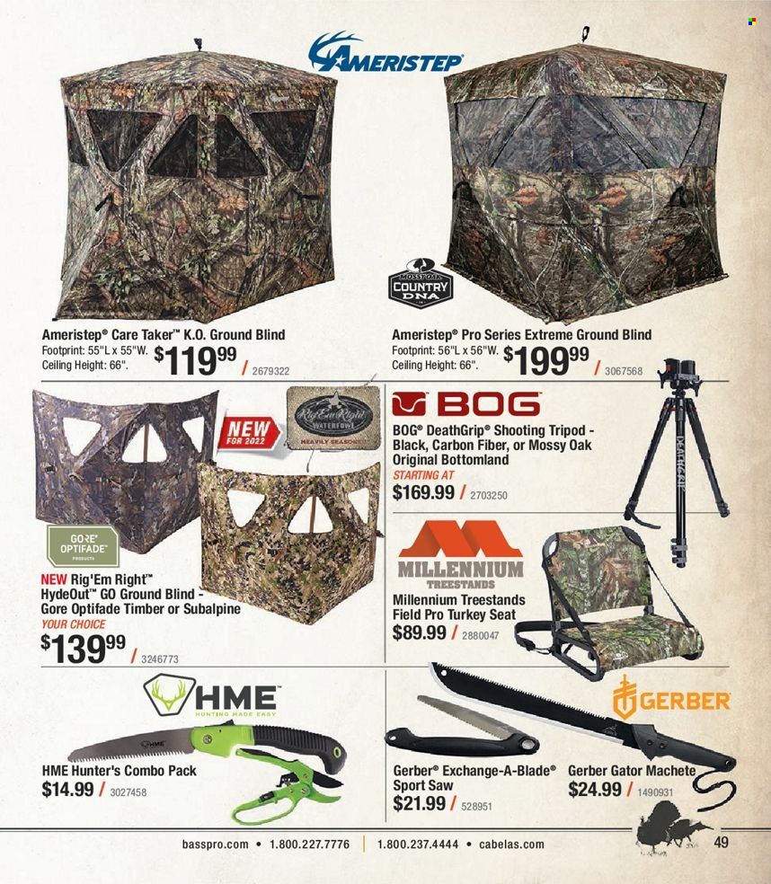Bass Pro Shops 2022 Turkey Hunting Promotions & Flyer Specials September 2022