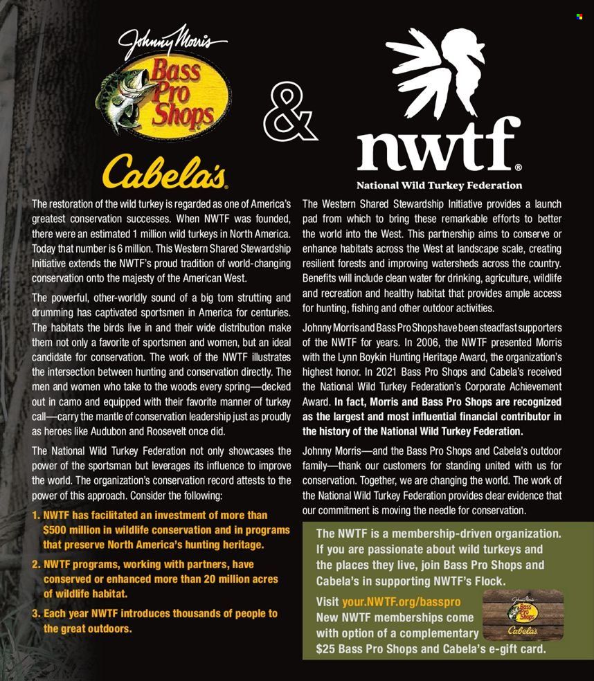 Bass Pro Shops 2022 Turkey Hunting Promotions & Flyer Specials September 2022