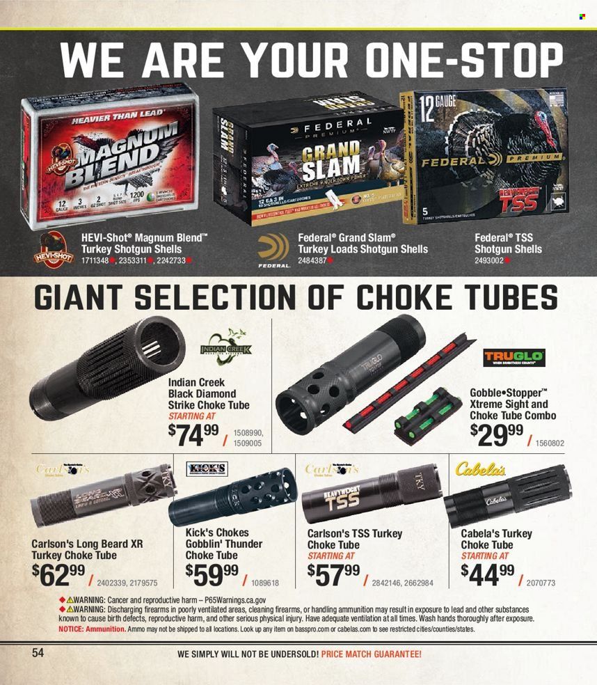 Bass Pro Shops 2022 Turkey Hunting Promotions & Flyer Specials September 2022