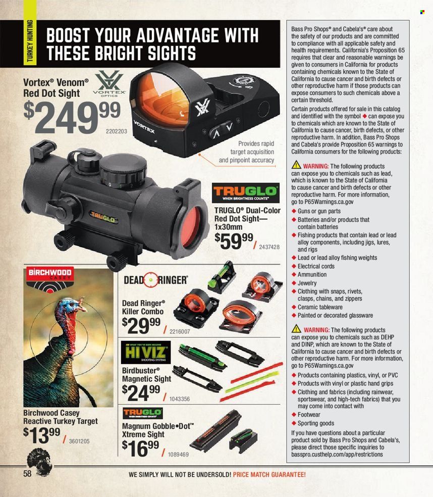 Bass Pro Shops 2022 Turkey Hunting Promotions & Flyer Specials September 2022