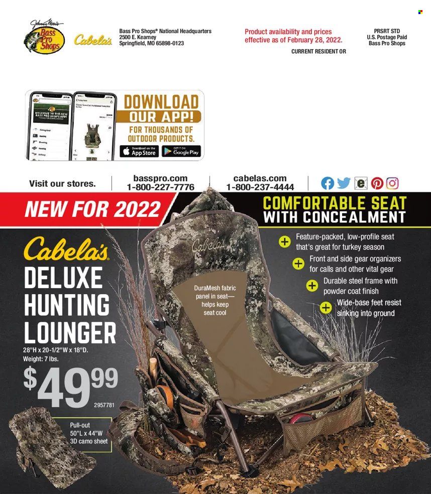 Bass Pro Shops 2022 Turkey Hunting Promotions & Flyer Specials September 2022