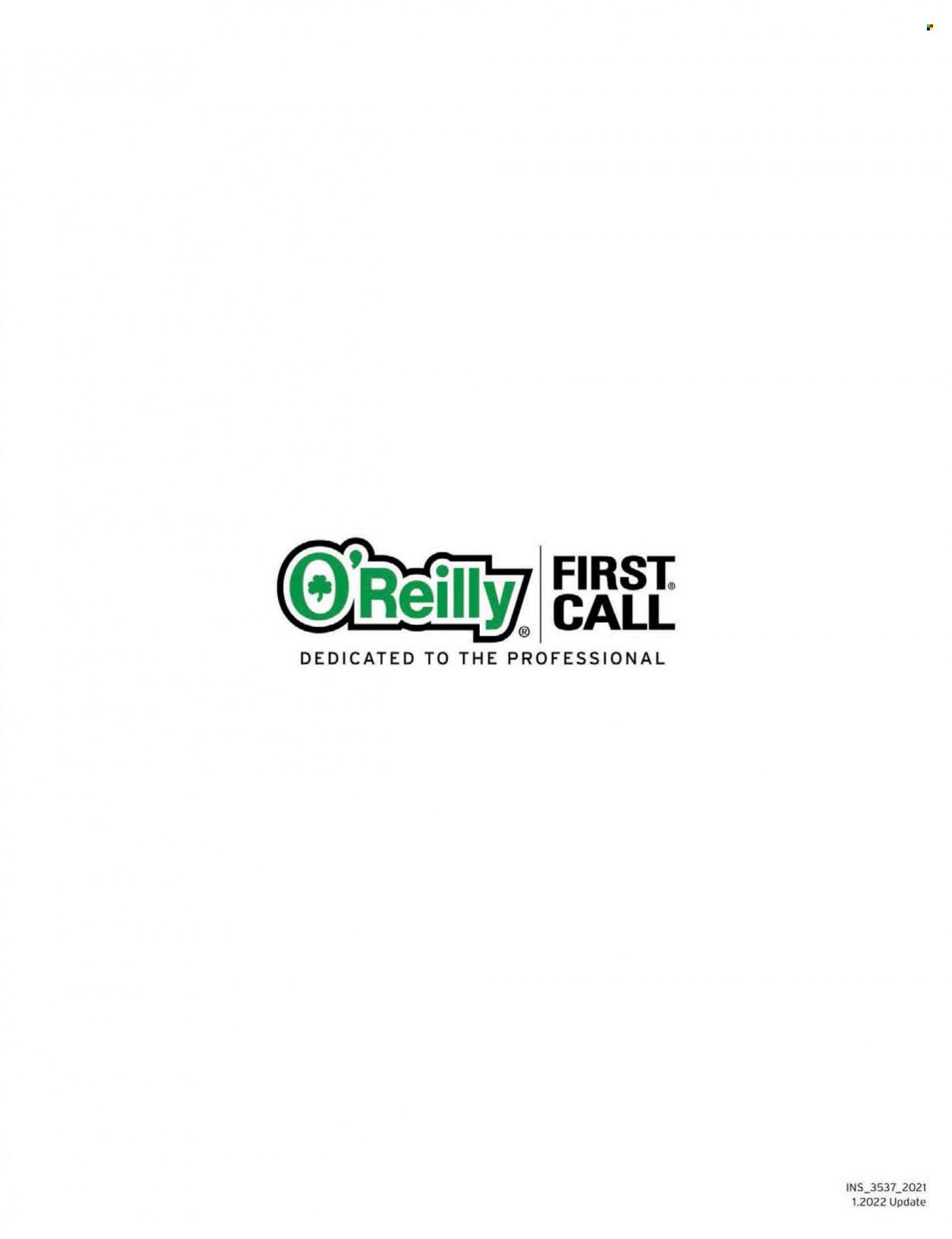 O'Reilly Auto Parts Weekly Ad Flyer February 24 to March 3