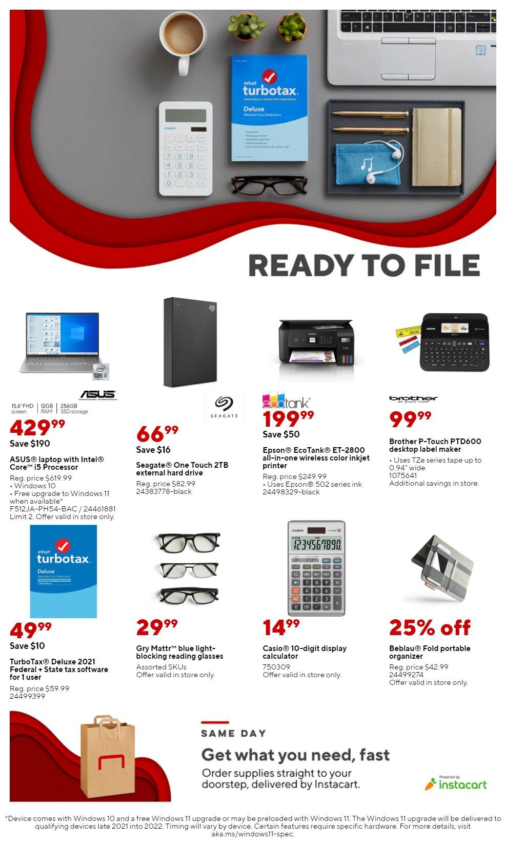 Staples Weekly Ad Flyer February 25 to March 4