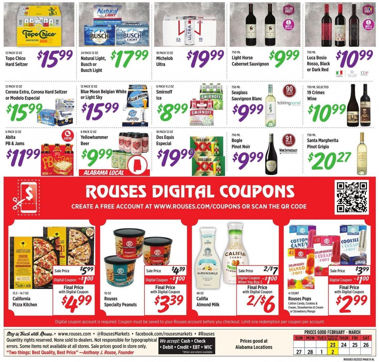 Rouses Markets (AL, LA, MS) Weekly Ad Flyer February 25 to March 4