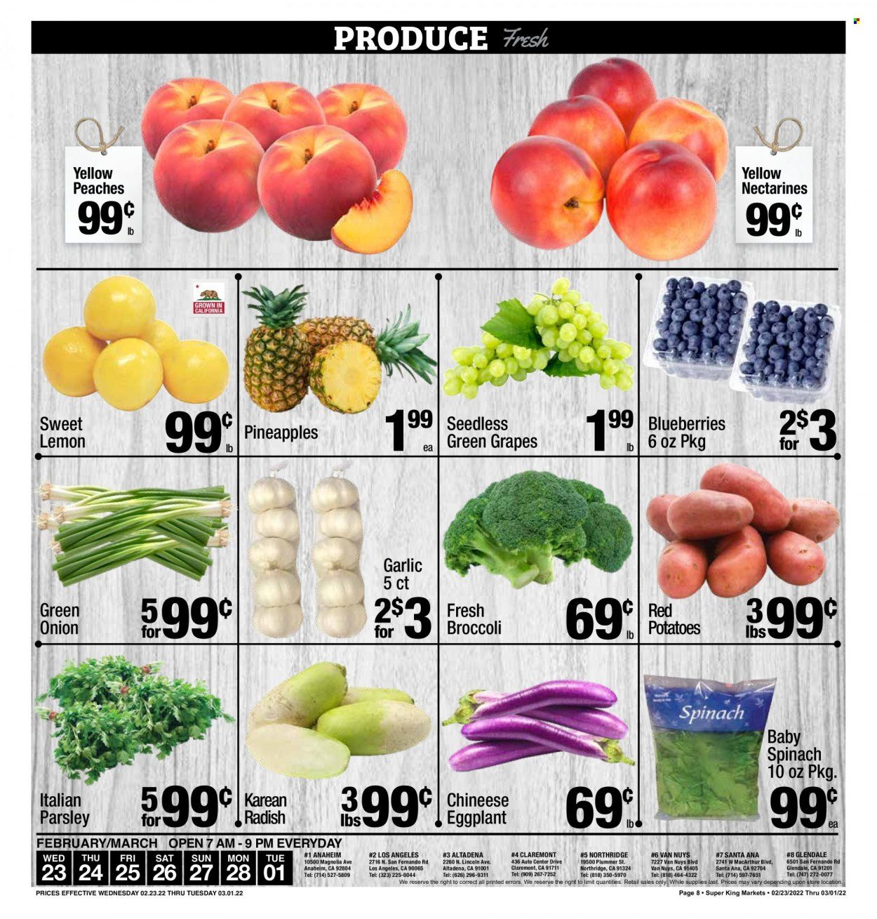 Super King Markets (CA) Weekly Ad Flyer February 25 to March 4