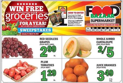 Food Bazaar (CT, NJ, NY) Weekly Ad Flyer February 25 to March 4