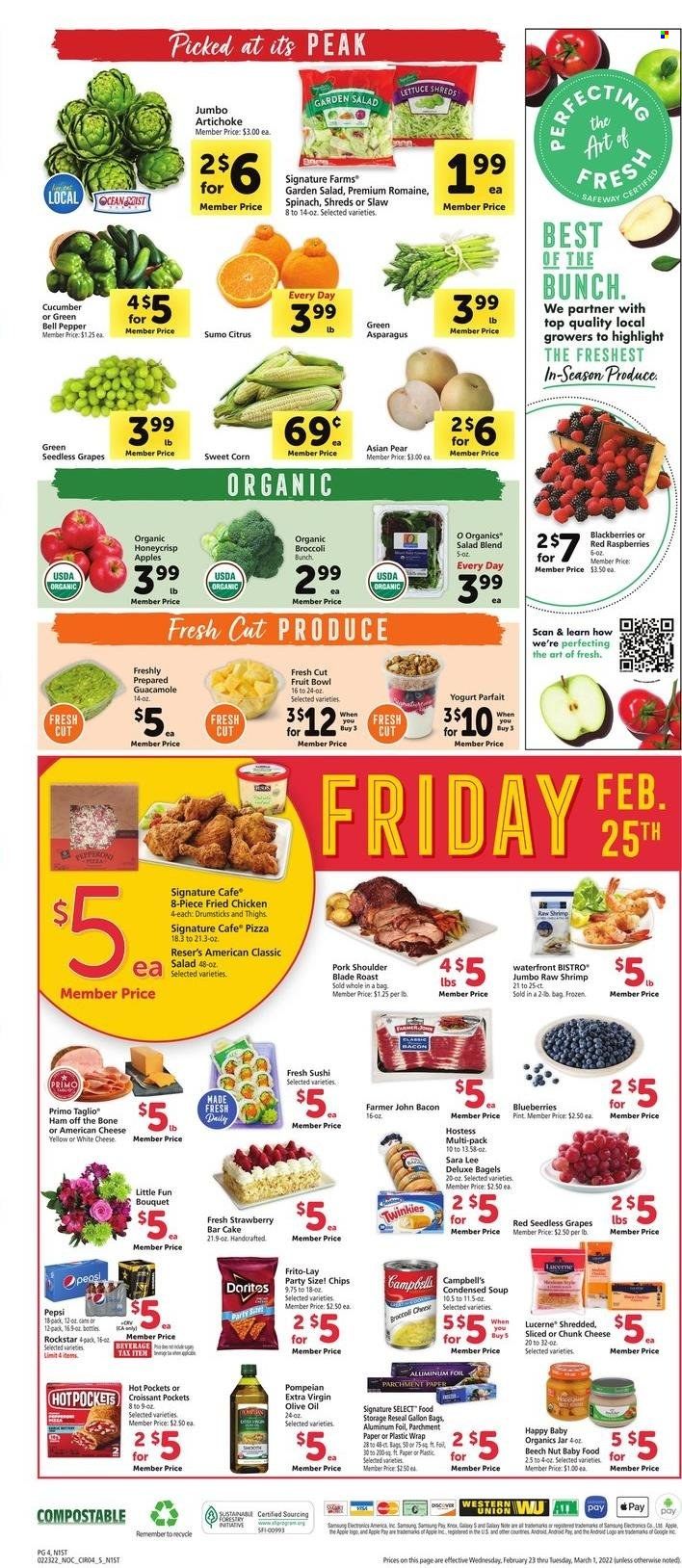 Safeway (AZ, CA, CO, HI, MD, NE, OR, VA, WA) Weekly Ad Flyer February 25 to March 4