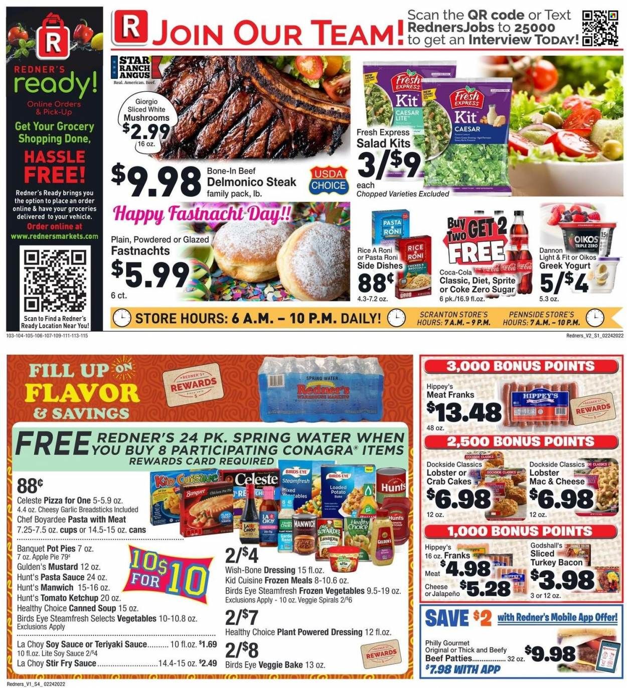 Redner's Markets (DE, MD, PA) Weekly Ad Flyer February 25 to March 4