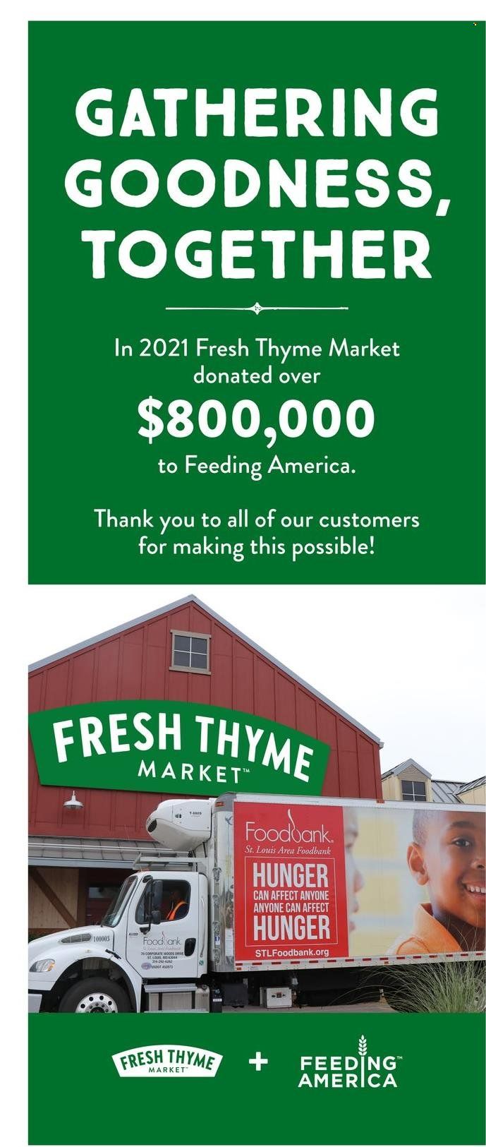 Fresh Thyme Weekly Ad Flyer February 25 to March 4