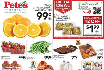 Pete's Fresh Market (IL) Weekly Ad Flyer February 25 to March 4
