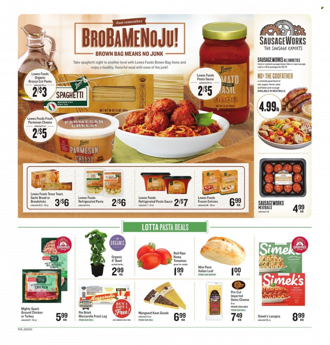 Lowes Foods (NC, SC) Weekly Ad Flyer February 25 to March 4