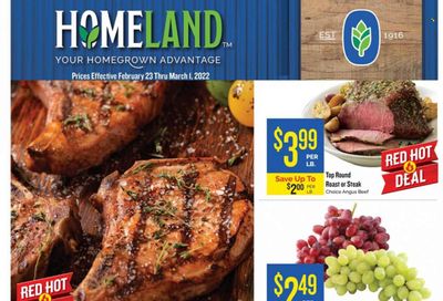 Homeland (OK, TX) Weekly Ad Flyer February 25 to March 4
