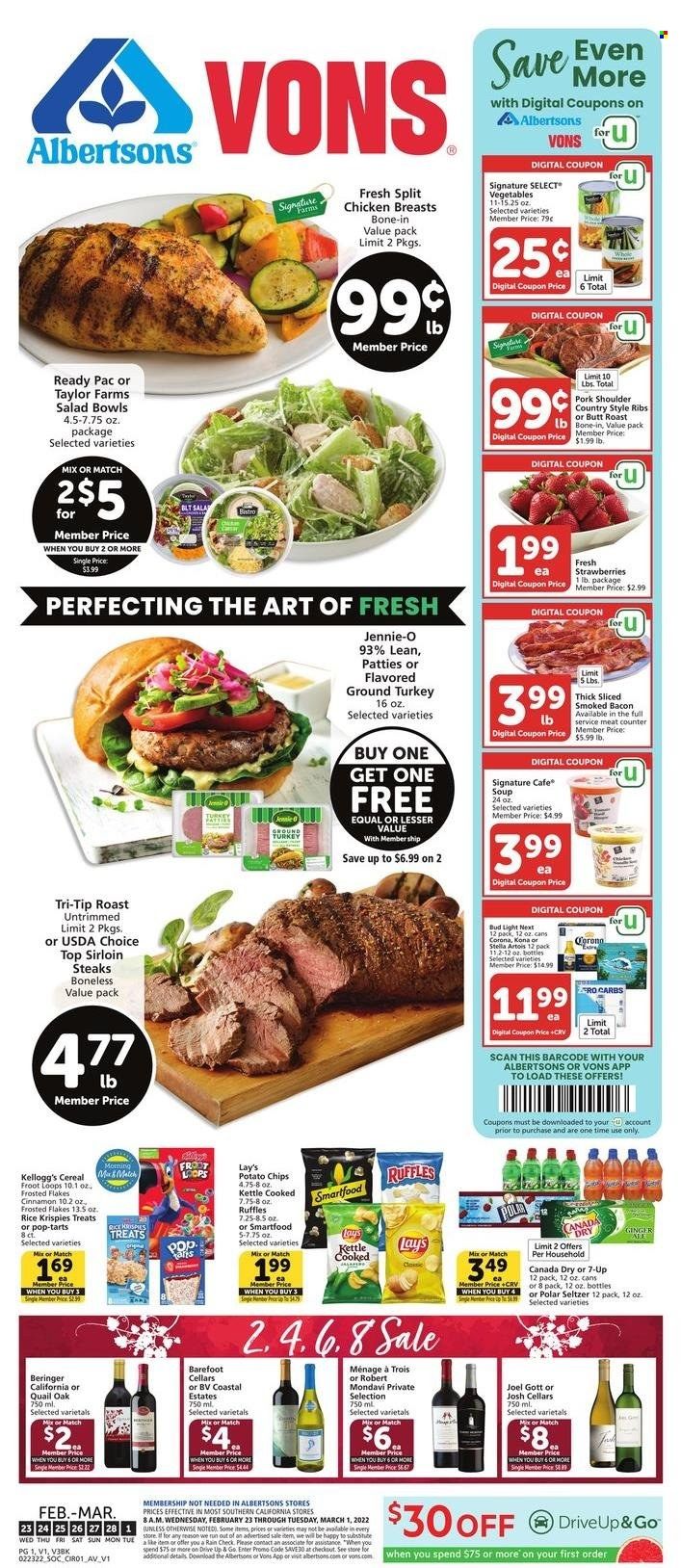 Vons (CA) Weekly Ad Flyer February 25 to March 4