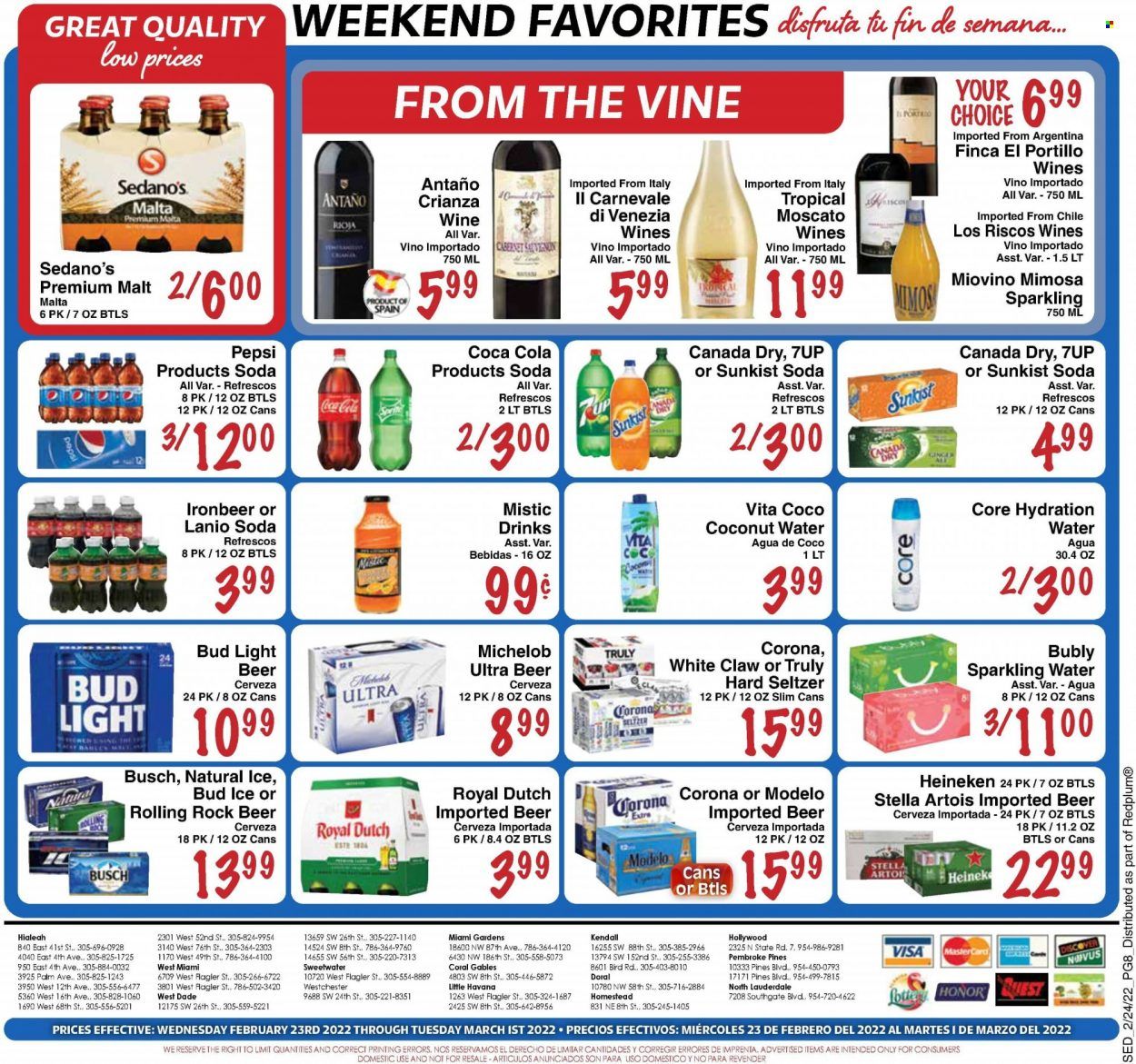 Sedano's (FL) Weekly Ad Flyer February 25 to March 4