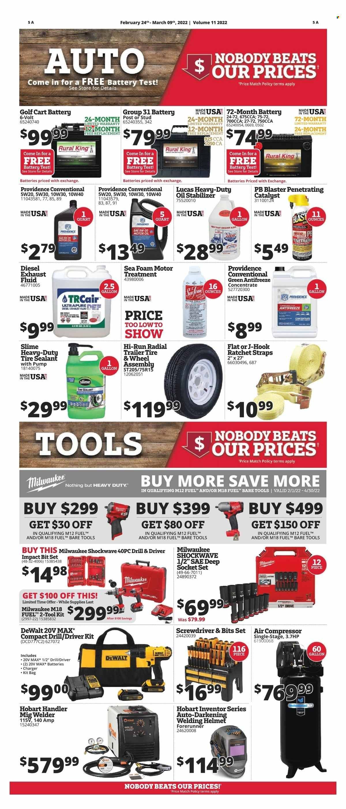 Rural King Weekly Ad Flyer February 25 to March 4