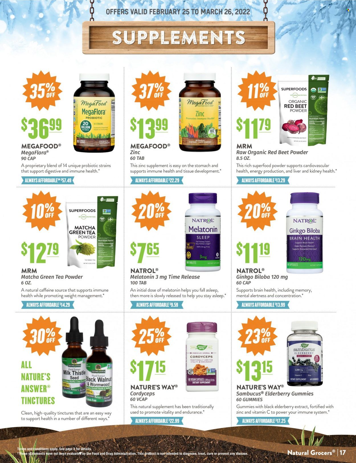 Natural Grocers Weekly Ad Flyer February 25 to March 4