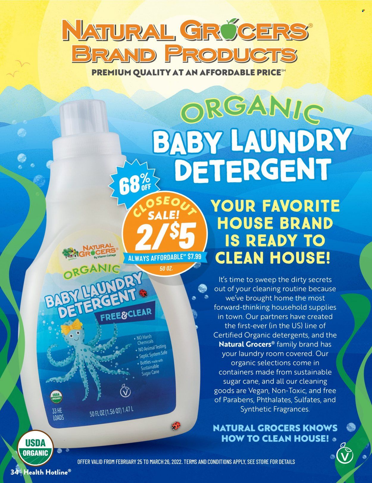 Natural Grocers Weekly Ad Flyer February 25 to March 4