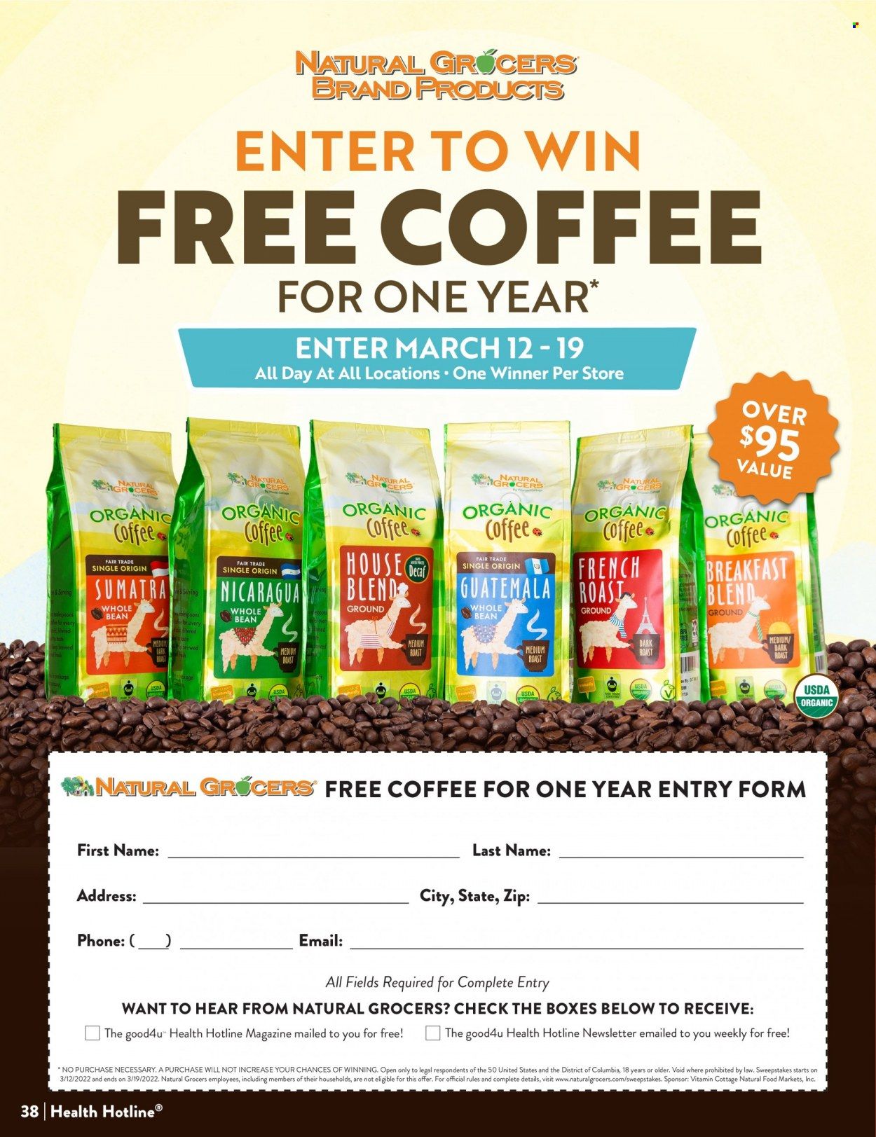 Natural Grocers Weekly Ad Flyer February 25 to March 4