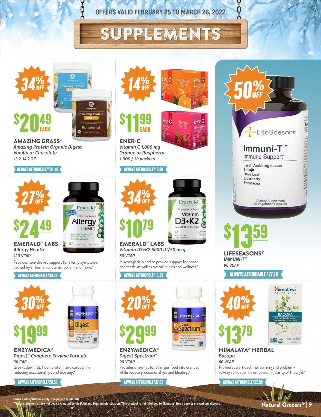 Natural Grocers Weekly Ad Flyer February 25 to March 4