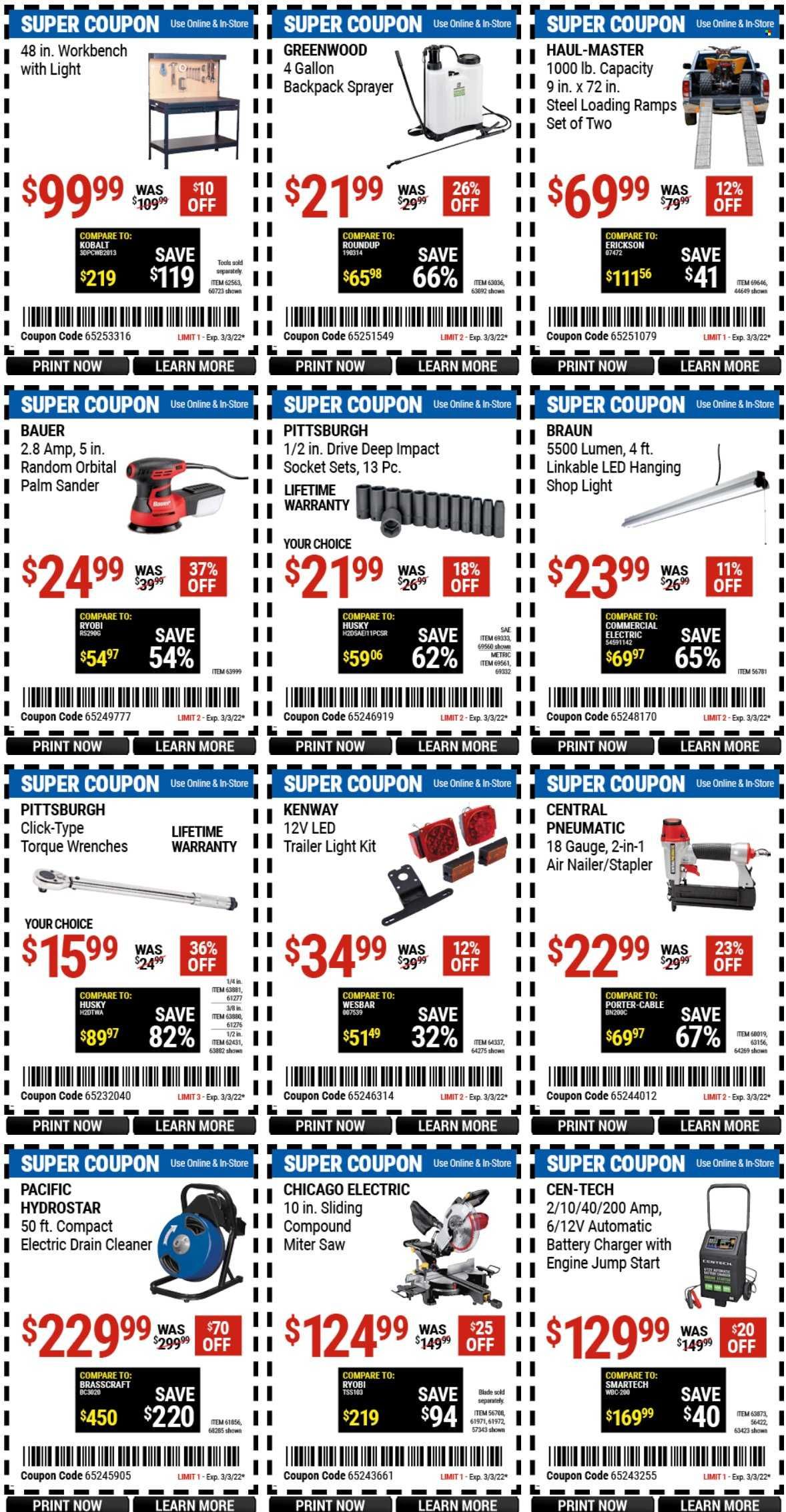 Harbor Freight Weekly Ad Flyer February 25 to March 4