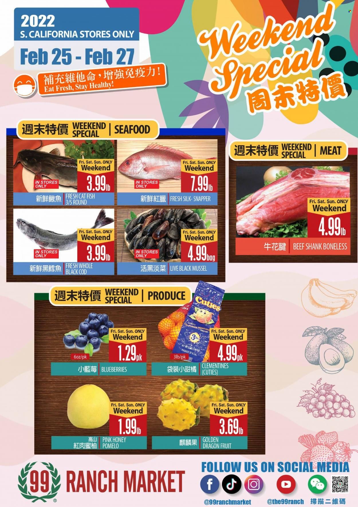 99 Ranch Market (CA) Weekly Ad Flyer February 25 to March 4