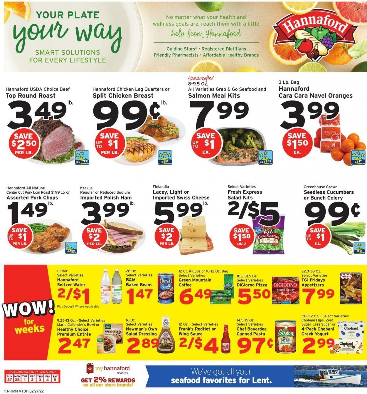 Hannaford (NH) Weekly Ad Flyer February 25 to March 4