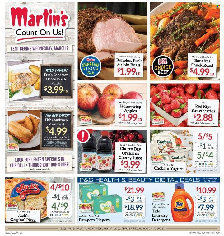 Martin’s (IN, MI) Weekly Ad Flyer February 25 to March 4