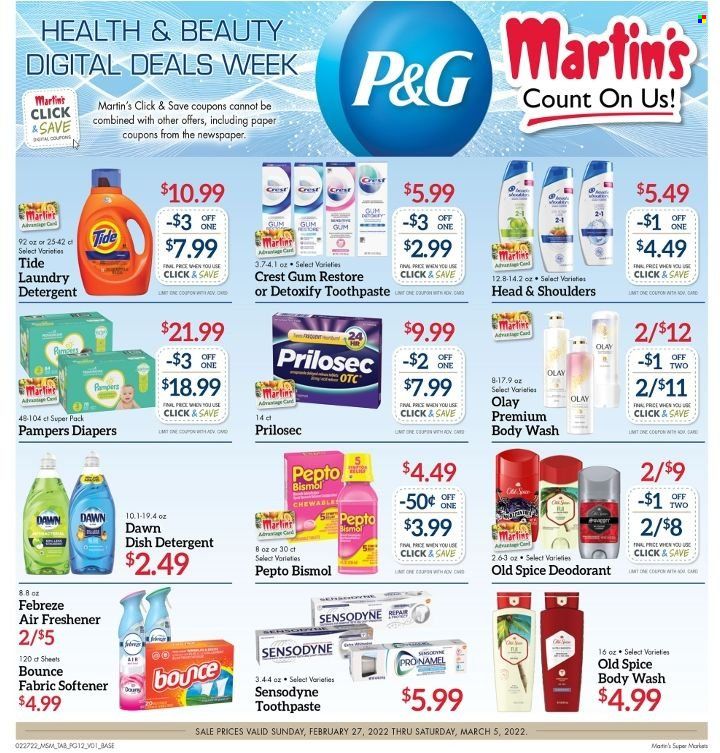 Martin’s (IN, MI) Weekly Ad Flyer February 25 to March 4