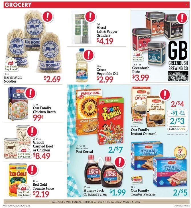 Martin’s (IN, MI) Weekly Ad Flyer February 25 to March 4