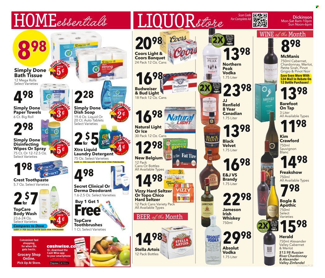 Cash Wise (MN, ND) Weekly Ad Flyer February 25 to March 4